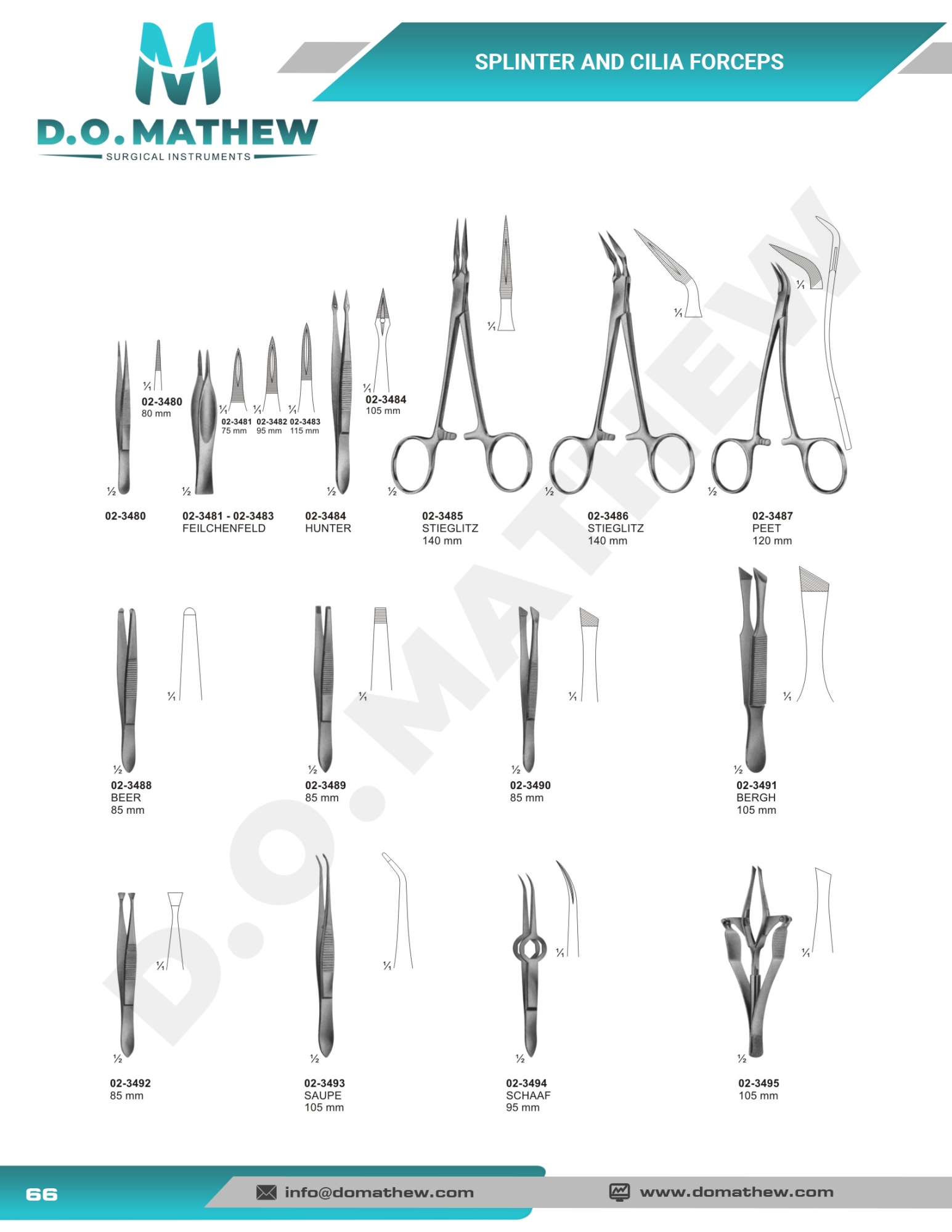   Forceps, clamps